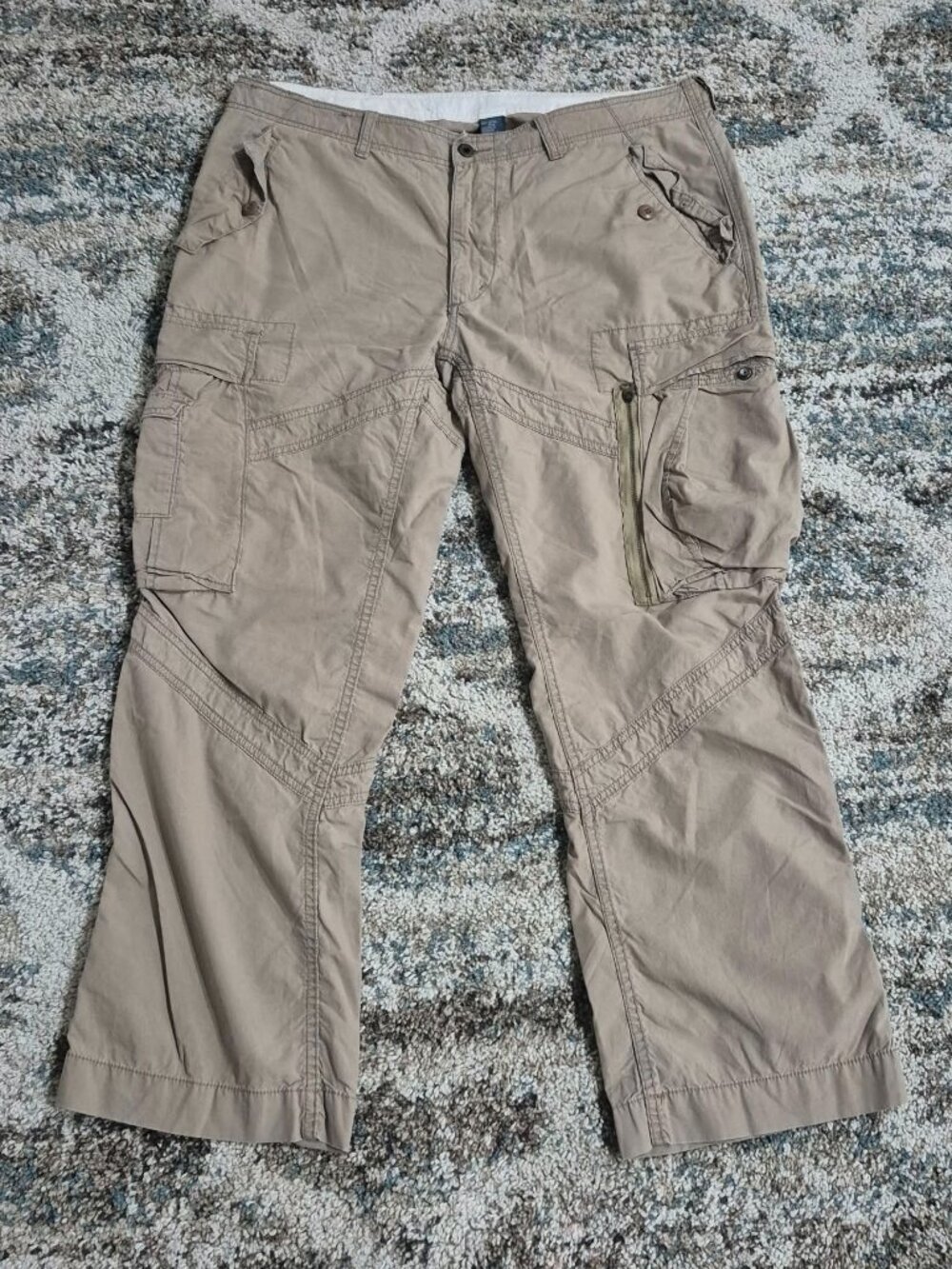 Vintage Polo Ralph Lauren RL-067 Surplus Fit Military Khaki Cargo Pants – 38x30